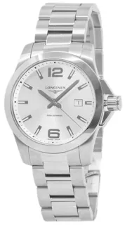 Longines Conquest L3.760.4.76.6 43mm Stainless steel Silver