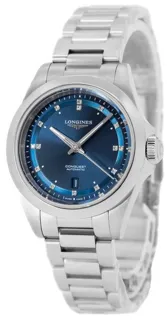 Longines Conquest L33204976 30mm Stainless steel Blue