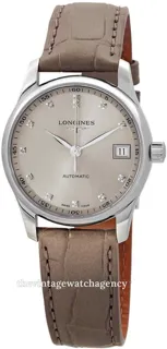 Longines Master Collection L2.357.4.07.2 34mm Stainless steel Beige