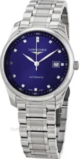 Longines Master Collection L2.793.4.97.6 40mm Stainless steel Blue