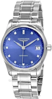 Longines Master Collection L23574986 34mm Brushed/polished steel Blue