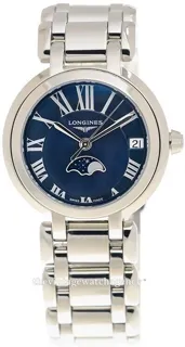 Longines PrimaLuna L8.115.4.91.6 30.5mm Stainless steel Blue