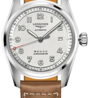 Longines Spirit L3.810.4.73.2 40mm Stainless steel Silver