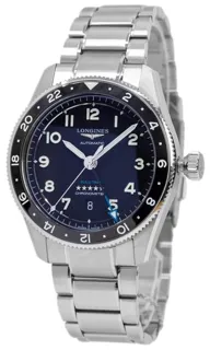 Longines Spirit L3.812.4.53.6 42mm Stainless steel Black