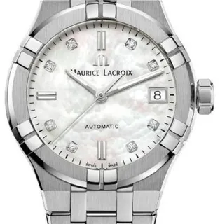 Maurice Lacroix AIKON AI6007-SS002-170-1 39mm Stainless steel White