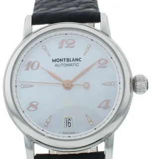 Montblanc Star 107119 36mm Stainless steel White