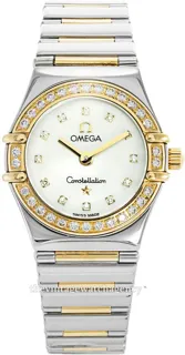 Omega Constellation 1365.75.00 Yellow gold and Stainless steel White