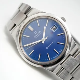 Omega Genève 166.0173 35mm Stainless steel Blue