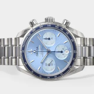 Omega Speedmaster 324.30.38.50.03.001 38mm Stainless steel Blue