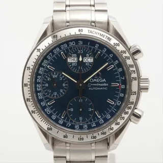 Omega Speedmaster Day Date 3523.80.00 39mm Stainless steel Blue