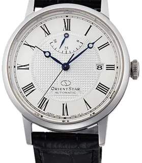 Orient Star RE-AU0002S00B 39mm Stainless steel White