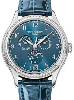 Patek Philippe Annual Calendar 4947G-001 38mm White gold Blue