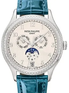 Patek Philippe Annual Calendar 4947G-010 38mm White gold Silver