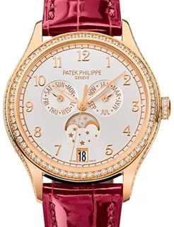 Patek Philippe Annual Calendar 4947R-001 38mm Rose gold Silver