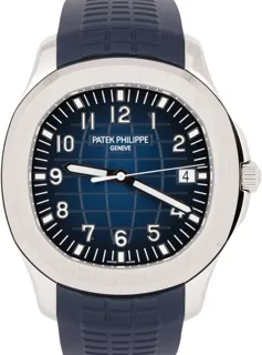 Patek Philippe Aquanaut 5168G-001 42mm White gold Blue