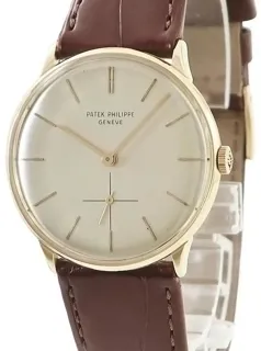 Patek Philippe Calatrava 2573J 33mm Yellow gold Silver