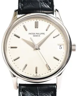 Patek Philippe Calatrava 3998G-001 33mm White gold Silver