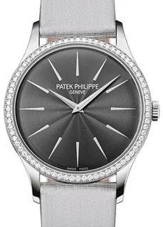 Patek Philippe Calatrava 4897G-010 33mm White gold Gray