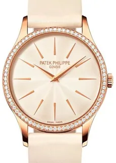 Patek Philippe Calatrava 4897R-010 33mm Rose gold Cream