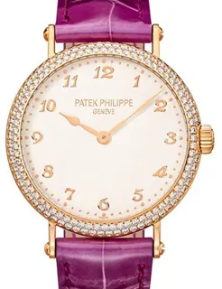 Patek Philippe Calatrava 7200/200R-001 34.5mm Rose gold Silver