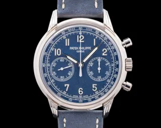 Patek Philippe Chronograph 5172G-001 41mm White gold Blue