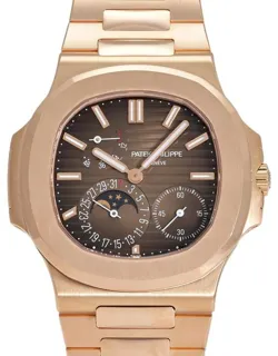 Patek Philippe Nautilus 5712/1R-001 ( MOON ) 40mm Rose gold Brown