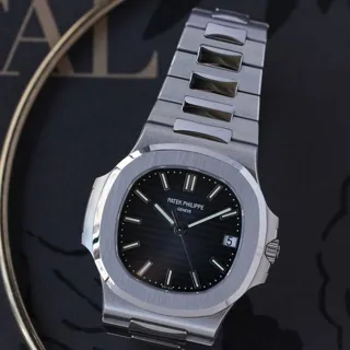 Patek Philippe Nautilus 324SC 40mm Stainless steel Blue