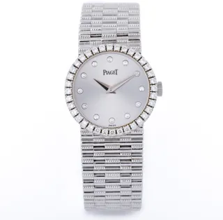 Piaget 9706 G2 White gold Silver