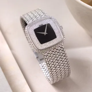 Piaget Tradition 9775 D2 30mm White gold Onyx Pavé