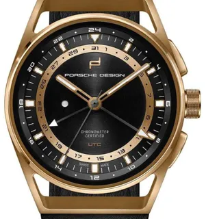 Porsche Design 1919 6023.4.06.004.07.2 42mm Yellow gold Black