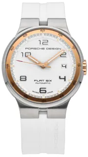 Porsche Design Flat Six P.635147641256 Stainless steel White