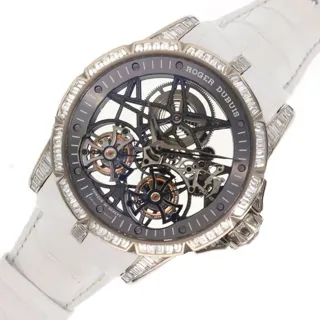 Roger Dubuis Excalibur DBEX0440 45mm White gold Skeletonized