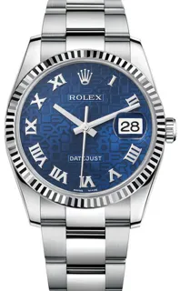 Rolex Datejust 116234 Stainless steel Blue