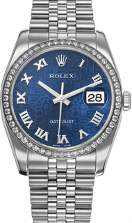 Rolex Datejust 116244 Stainless steel Blue