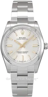 Rolex Oyster Perpetual 124200-0001 34mm Stainless steel Silver