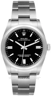 Rolex Oyster Perpetual 126000-0002 36mm Stainless steel Black