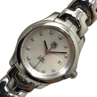 TAG Heuer Link Lady WJF1317.BA0572 27mm Stainless steel White