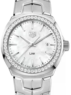 TAG Heuer Link Lady TAG  LINK WBC1314.BA0600 32mm Stainless steel White