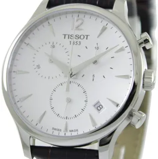 Tissot Tradition T063.617.16.037.00 42mm Stainless steel Silver