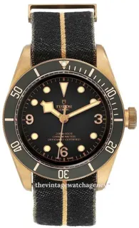 Tudor Black Bay Bronze M79250BA-0002 43mm Bronze Black