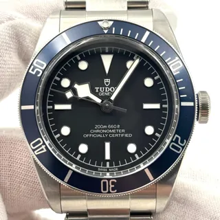 Tudor Heritage 41mm Stainless steel Black