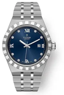 Tudor Royal M28300-0007 28mm Stainless steel Blue