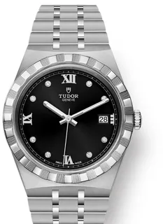 Tudor Royal M28500 38mm Stainless steel Black