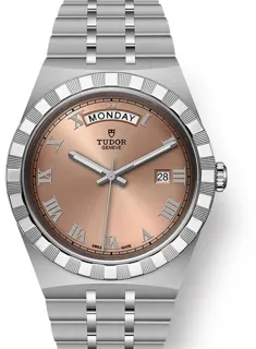 Tudor Royal M28600-0009 41mm Stainless steel Pink