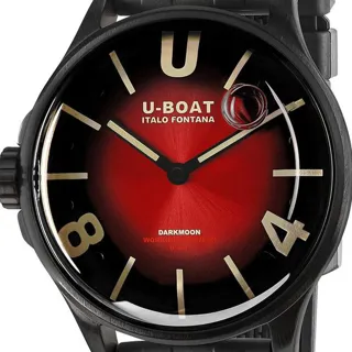 U-Boat Darkmoon 9501 40mm Stainless steel Red