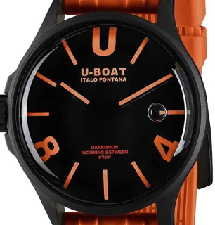 U-Boat Darkmoon 9538 44mm Stainless steel and Black PVD Black