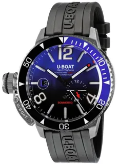 U-Boat Dive Watch 9519 46mm Stainless steel Blue