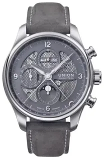 Union Glashütte Belisar Chronograph D009.425.16.087.00 44mm Stainless steel Gray