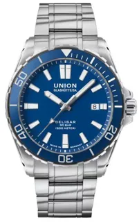 Union Glashütte Belisar D014.907.11.041.00 42mm Stainless steel Blue