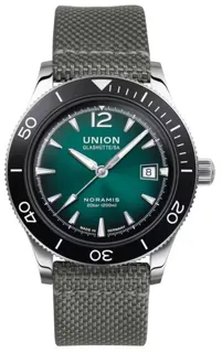 Union Glashütte Noramis Date D012.907.18.097.00 42mm Stainless steel Green